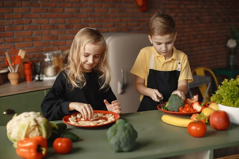 Impliquer les enfants dans la préparation